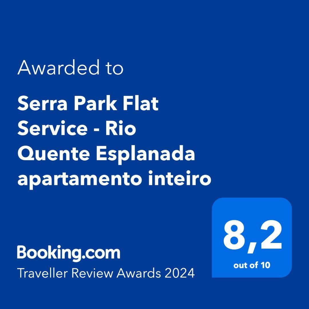 Serra Park Flat Service - Rio Quente Esplanada Apartamento Inteiro Roupas De Cama A Parte Apartment Exterior photo